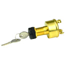 BEP 3-Position Brass Ignition Switch - OFF/Ignition/Start