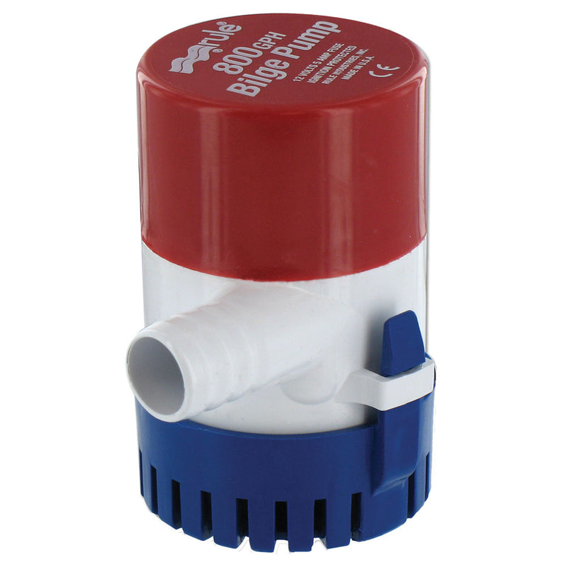 Rule 800 GPH Round Non-Automatic Bilge Pump - 12V