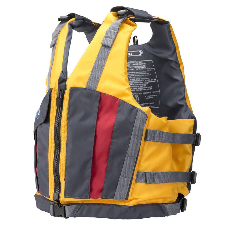 MTI Reflex Paddling Life Jacket - Mango/Dark Grey - Medium/Large