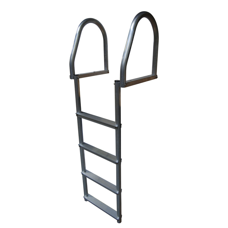 Dock Edge Aluminum 4-Step Eco Flip-Up Dock Ladder - Weld Free