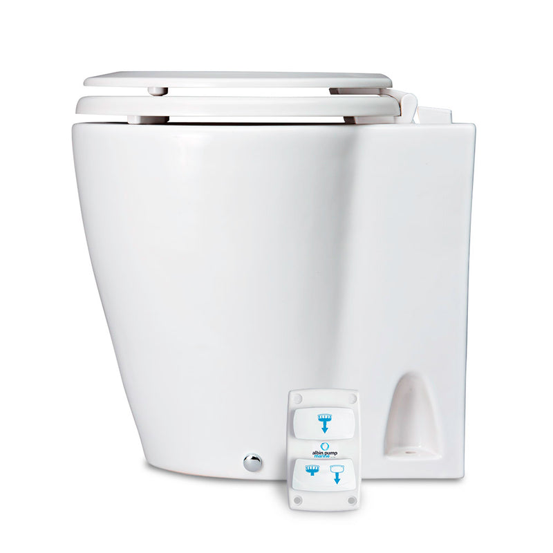 Albin Pump Marine Design Marine Toilet Electric Silent - 24V