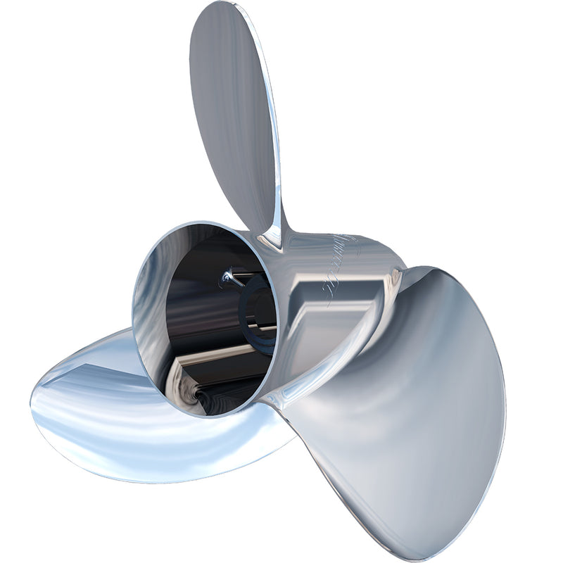 Turning Point Express® Mach3 Left Hand Stainless Steel Propeller - OS-1611-L - 3-Blade - 15.625" x 11"