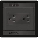 Blue Sea 1479 360 Panel - 120V AC DUal Outlet