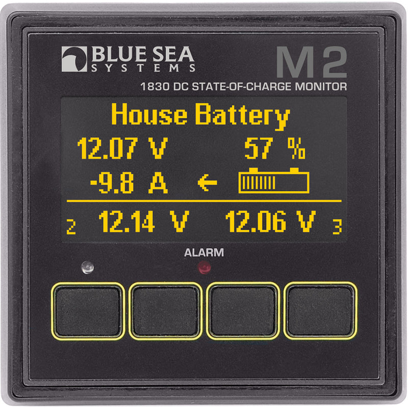 Blue Sea 1830 M2 DC SoC State of Charge Monitor