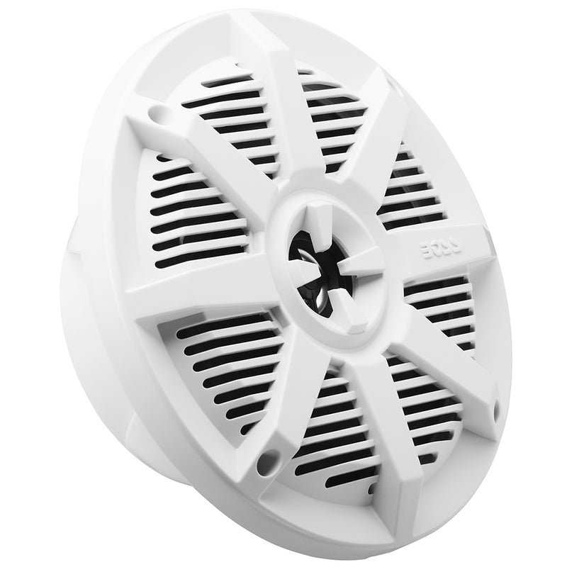 Boss Audio MR62W 6.5" 2-Way 200W Marine Speaker - White - Pair