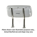 NavPod SystemPod Pre-Cut f/Garmin GPSMAP® 942xs, 942, 922xs & 922 & 2 Instruments (3.6&Prime; Holes) f/9.5&Prime; Wide Guard