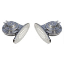 Schmitt & Ongaro Mini SS Dual Drop-In Horn w/SS Grills High & Low Pitch