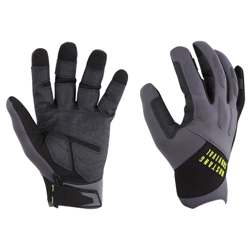 Mustang EP 3250 Full Finger Gloves - XX-Large - Grey/Black