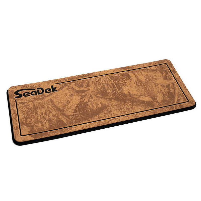 SeaDek 14" x 36" 20mm Dual Density Small Helm Pad Mocha/Black Realtree Edge Pinline Smooth - 355.6mm x 914mm x 20mm