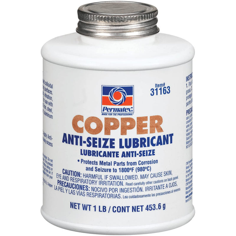 Permatex Copper Anti-Seize Lubricant Bottle - 1lb