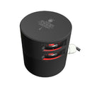 Lopolight Double Red Port Sidelight - 3nm - Black Housing - Horizontal Mount