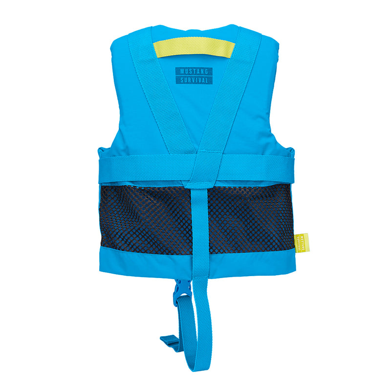 Mustang Rev Child Foam Vest - 33-55lbs - Azure Blue