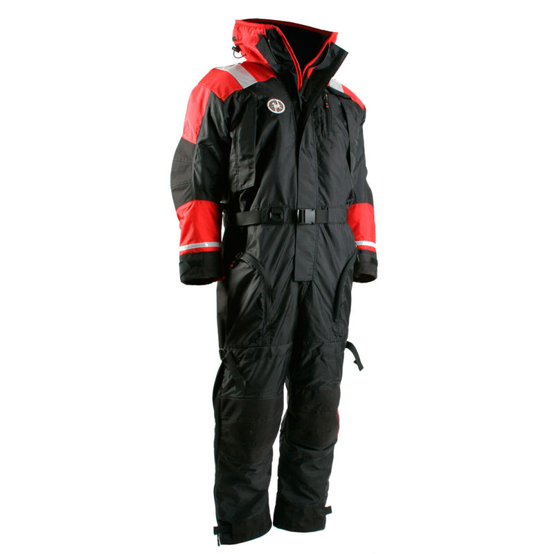 First Watch Anti-Exposure Suit - Black/Red - XX-Large