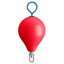 Polyform Mooring Buoy w/Iron 13.5" Diameter  - Red