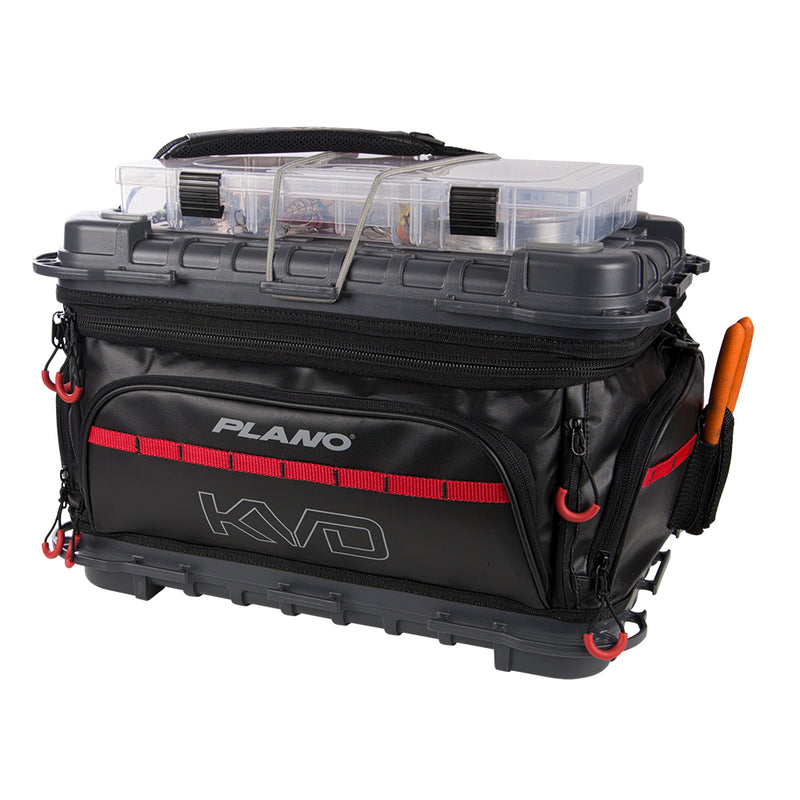 Plano KVD Signature Tackle Bag 3700 - Black/Grey/Red