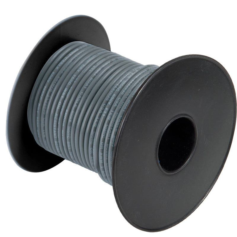 Cobra Wire 16 Gauge Flexible Marine Wire - Grey - 250'