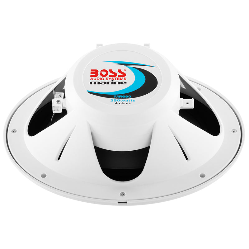 Boss Audio MR690 6" x 9" Oval Marine Speakers - (Pair) White