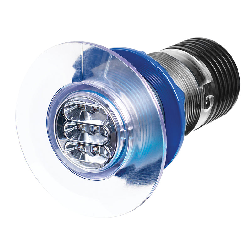 Aqualuma 9 Series GEN 5 Thru-Hull Underwater Light - Blue