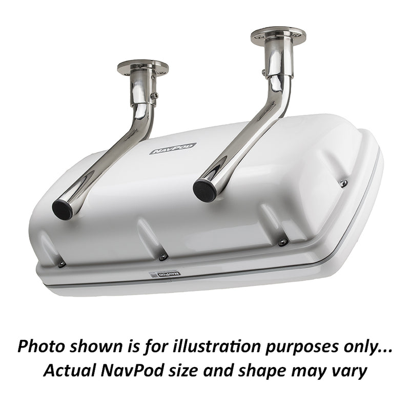 NavPod SystemPod Pre-Cut f/Raymarine AXIOM 9 & 1 Instrument (3.6&Prime; hole) f/9.5&Prime; Wide Guard (Pre-Cut f/Surface Mount Using Rear Mounting Brackets)
