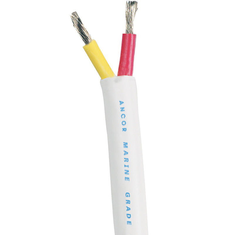 Ancor Safety Duplex Cable - 14/2 AWG - Red/Yellow - Round - 250'