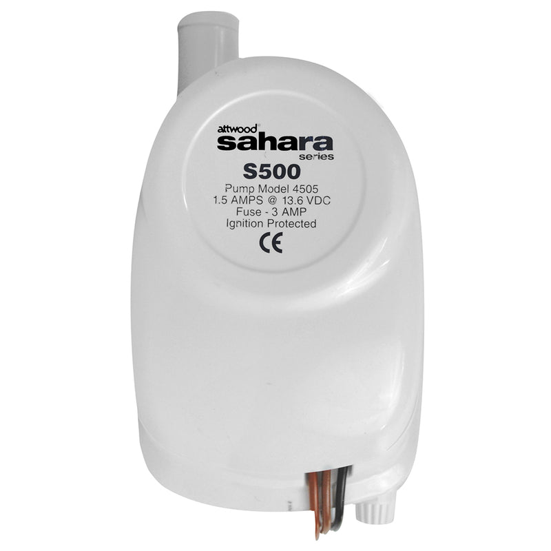 Attwood Sahara Automatic Bilge Pump S500 Series - 12V - 500 GPH