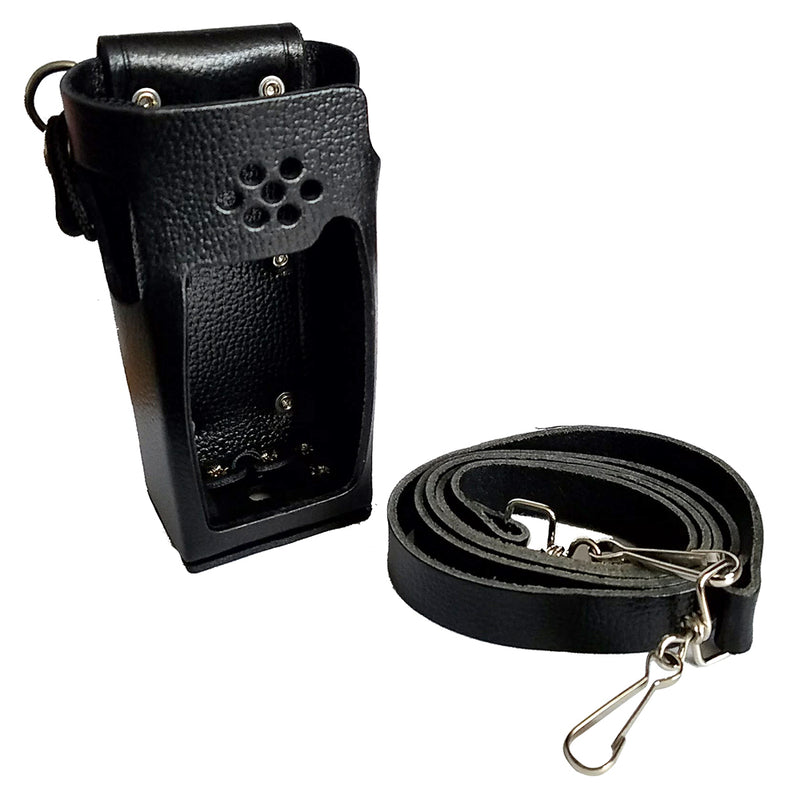 Standard Horizon Leather Case w/Belt Loop & Shoulder Strap