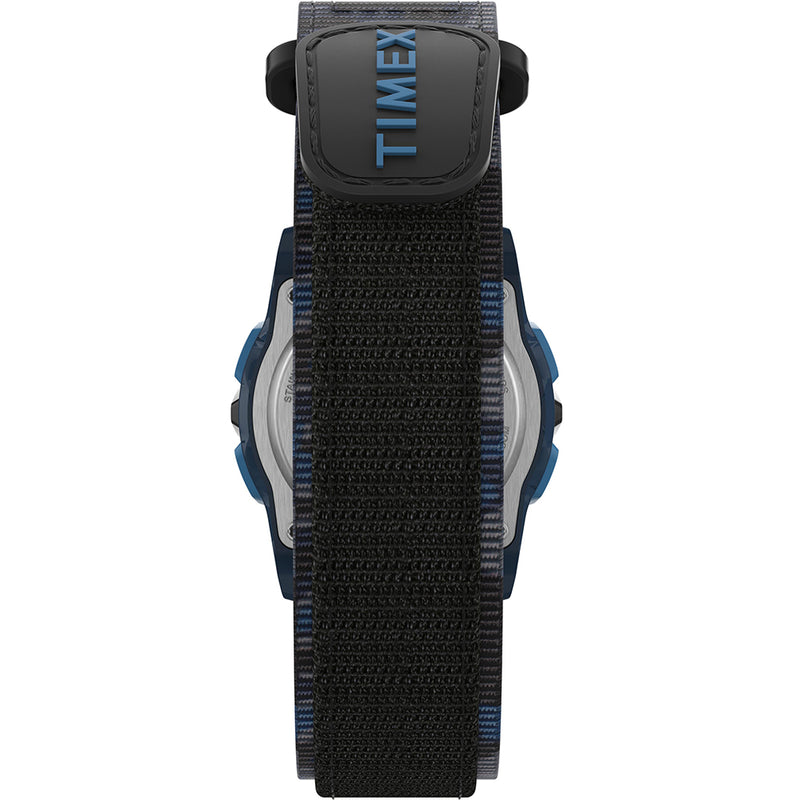 Timex Kid's Digital 35mm Watch - Blue Camo w/Fastwrap Strap