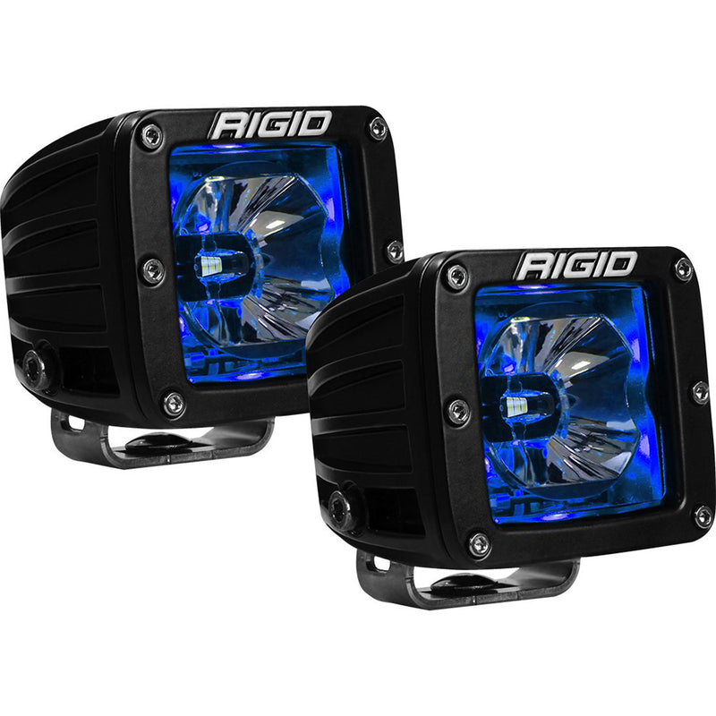 RIGID Industries Radiance™ Pod Blue Backlight Black Housing - Pair