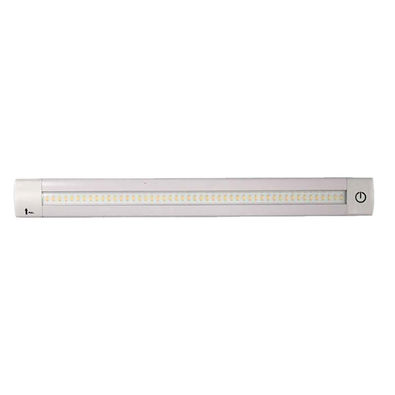 Lunasea Adjustable Linear LED Light w/Built-In Dimmer - 20" Warm White w/Switch