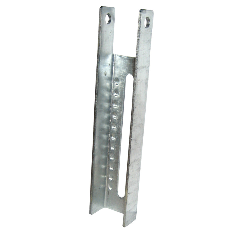 C.E. Smith Vertical Bunk Bracket Lanced - 9-1/2"