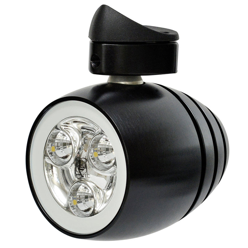 Lumitec Octane - LED Tower/Spreader Light - Black Housing - White Non-Dimming