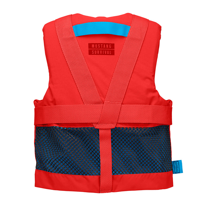 Mustang Rev Youth Foam Vest - 55-88lbs - Imperial Red