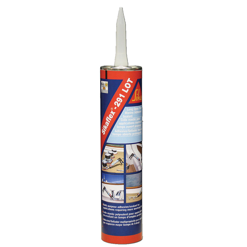 Sika Sikaflex® 291 LOT Slow Cure Adhesive & Sealant 10.3oz(300ml) Cartridge - Black