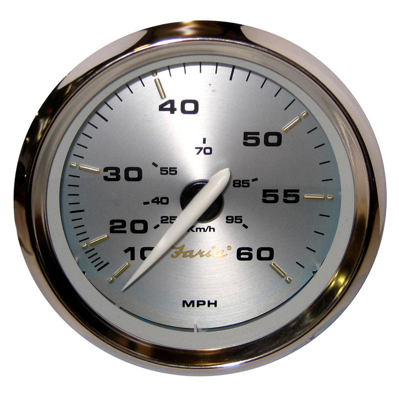 Faria Kronos 4" Speedometer - 60MPH (Mechanical)