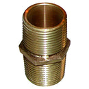GROCO Bronze Pipe Nipple - 1" NPT