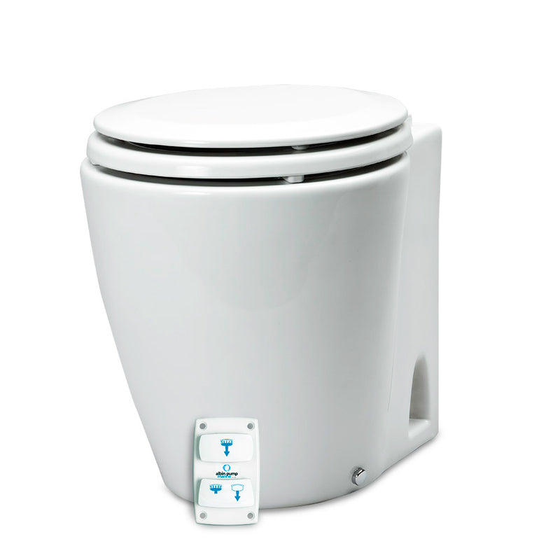 Albin Pump Marine Design Marine Toilet Electric Silent - 24V