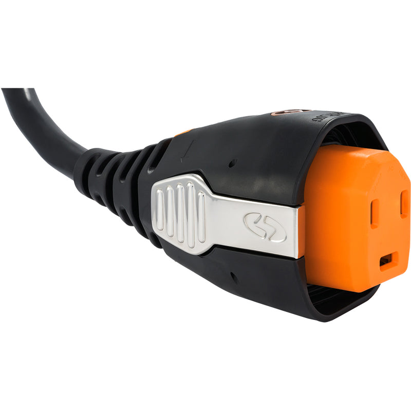 SmartPlug RV Kit 30 Amp 30' Dual Configuration Cordset - Black (SPX X Park Power) & Non Metallic Inlet - Black