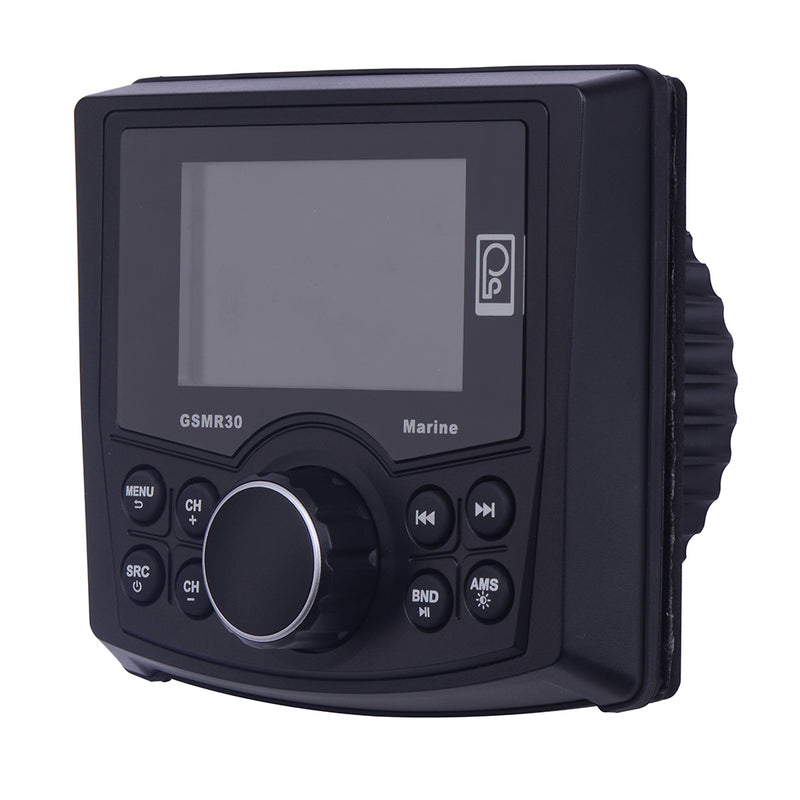 Poly-Planar GSMR30 MP4/MP3/Photo-Playback Gauge Style Marine Radio