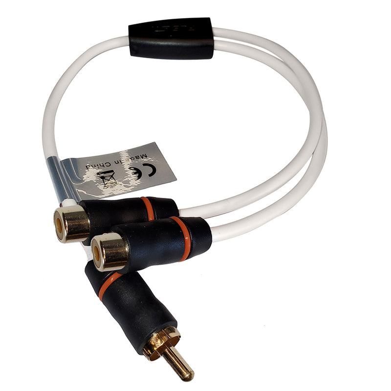 FUSION EL-RCAYF RCA Standard Splitter - 1 Male to 2 Female