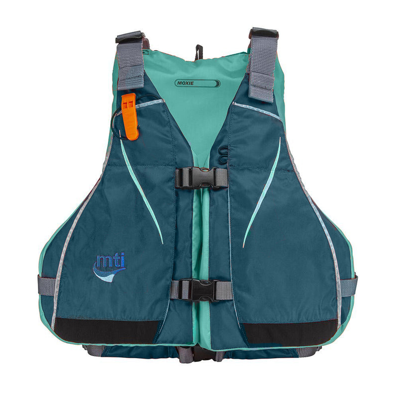 MTI Moxie Women's Life Jacket - Slate/Aqua - Medium/Large