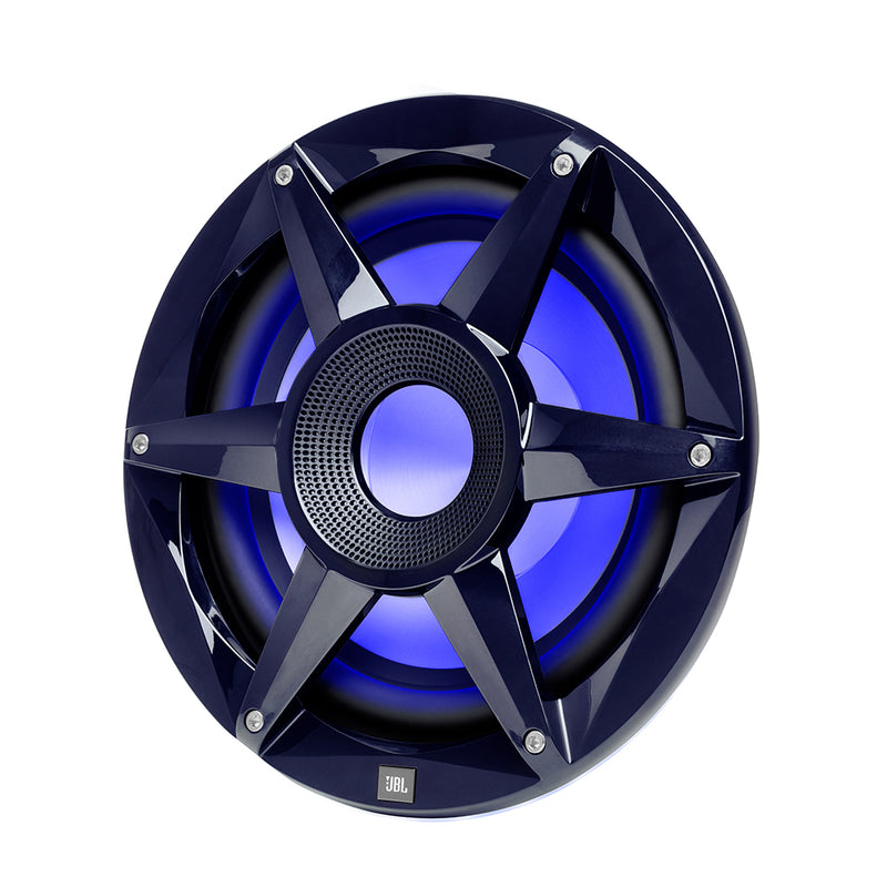 JBL 10" Marine RGB Passive Subwoofer - Black Stadium Series