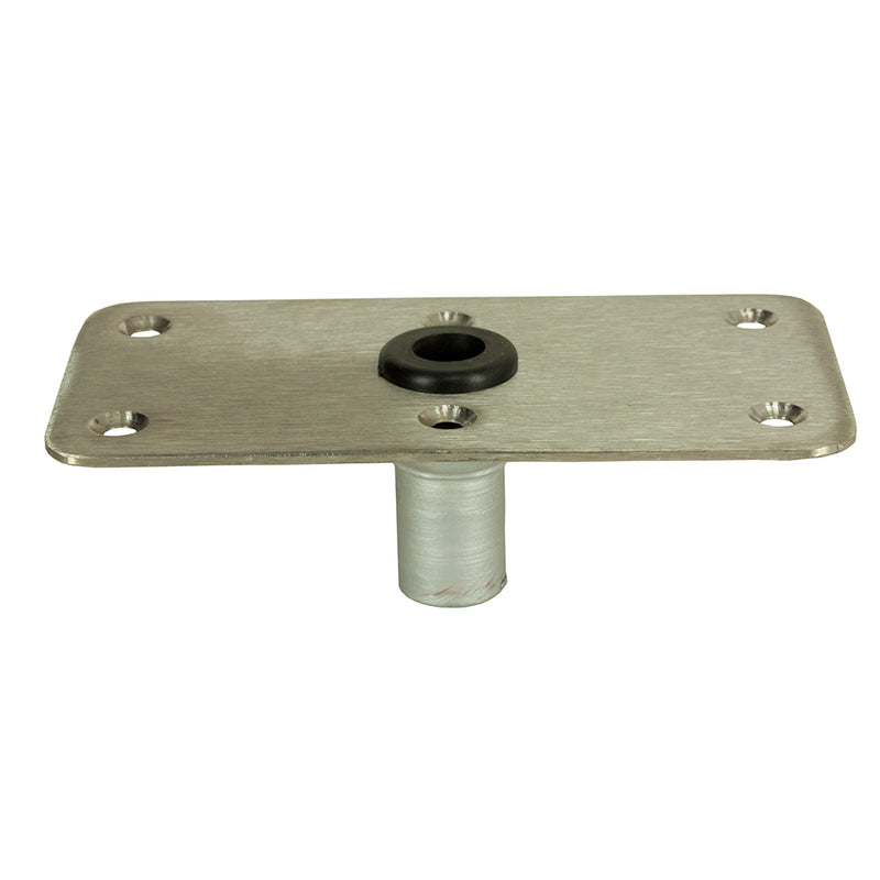 Springfield KingPin™ 4" x 8" - Stainless Steel - Rectangular Base