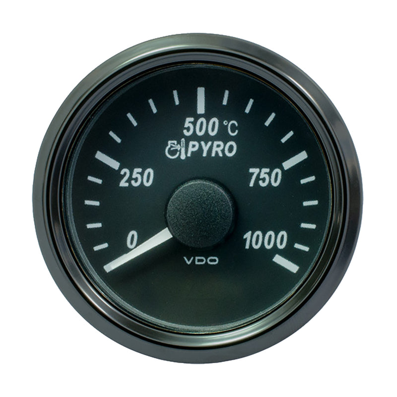 VDO SingleViu 52mm (2-1/16") Exhaust Gas Temp. Gauge - 1000°C