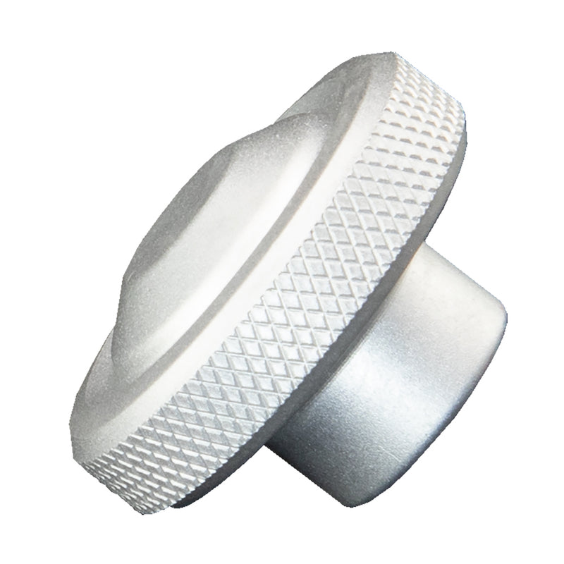 PTM Edge KNB - 100 Replacement Knob - Electrobrite Silver