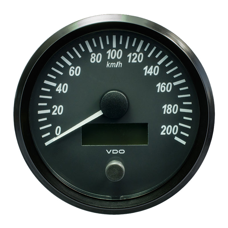 VDO SingleViu 100mm (4") Speedometer - 200 KM/H