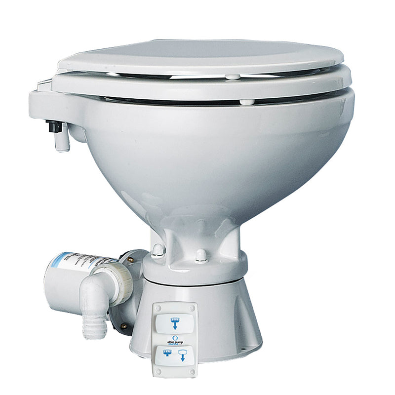 Albin Pump Marine Toilet Silent Electric Compact - 12V