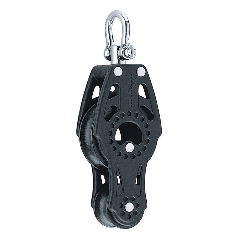 Harken 40mm Carbo Air Fiddle Block w/Swivel - Fishing