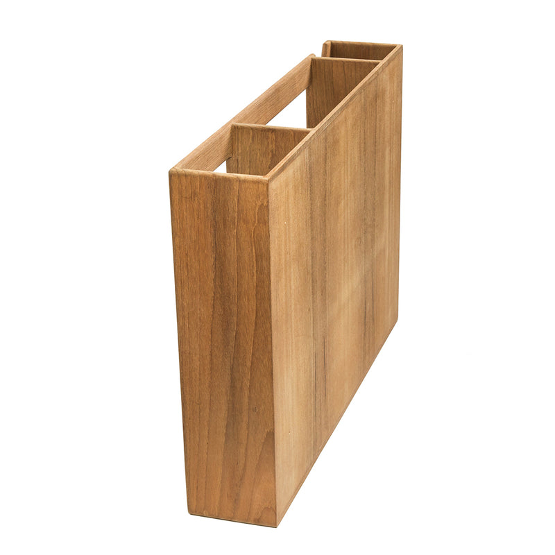 Whitecap Teak Dish/Cup/Paper Towel Rack