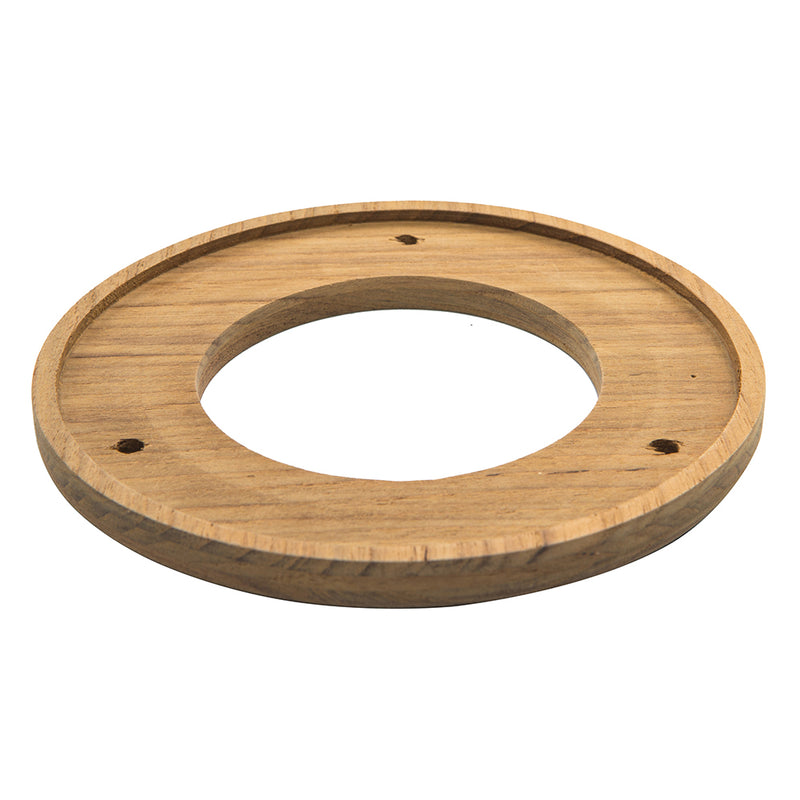 Whitecap Teak Trim Ring - 3" Inner Diameter Opening