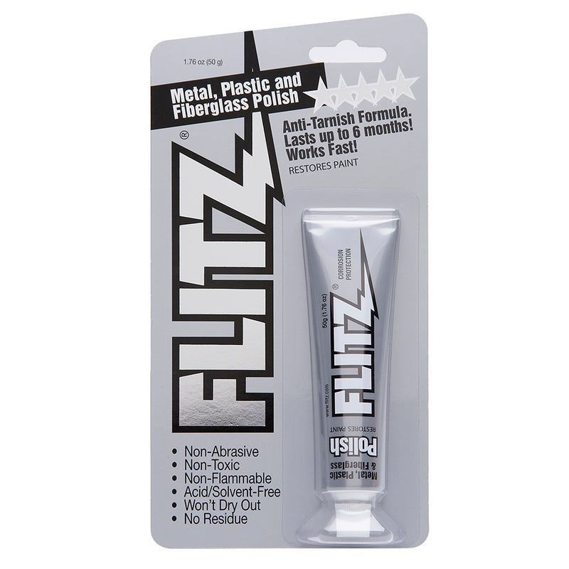 Flitz Polish - Paste - 1.76oz Tube - 10-Pack